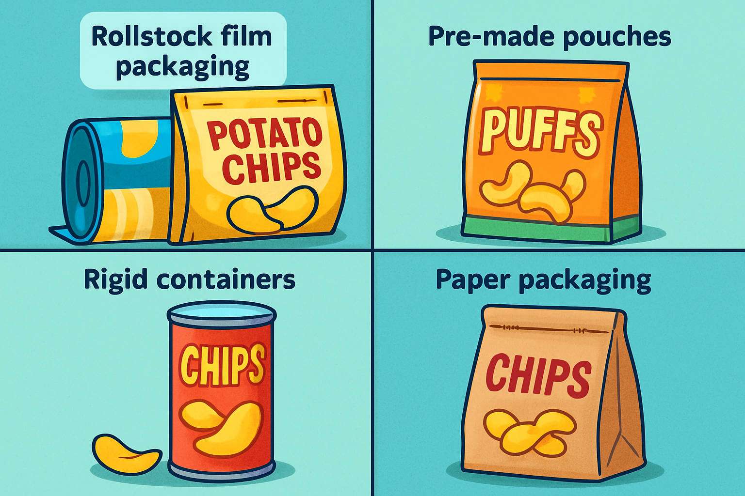 Rollstock Films: the Optimal Packaging Solution for Snack Foods ...