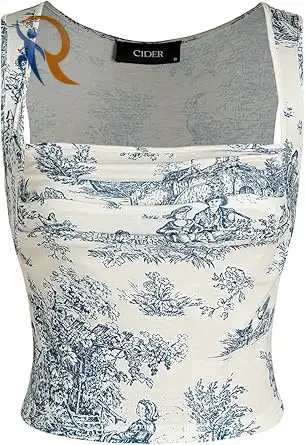 Women Square Neck Tank 1