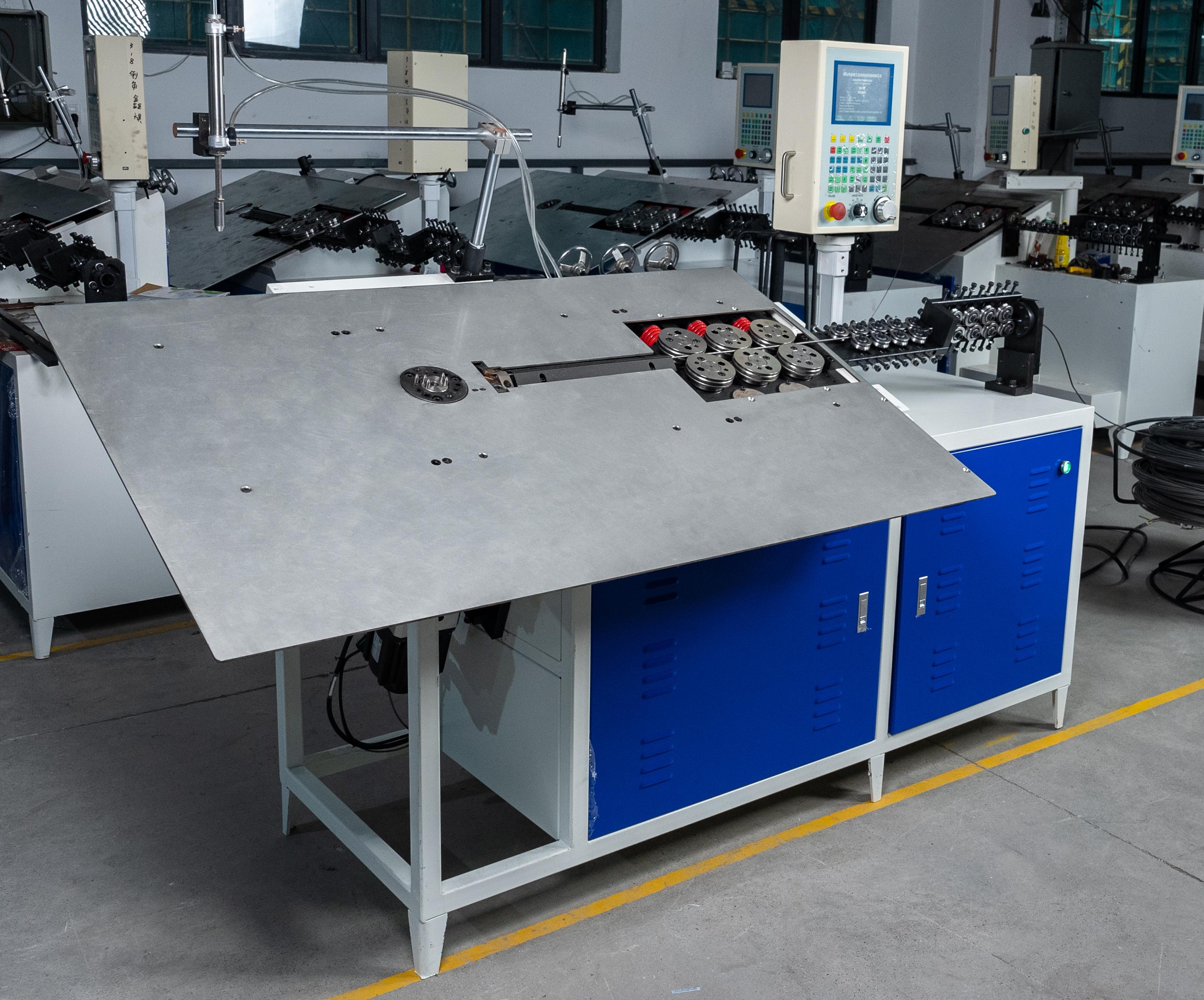 2D Wire Bending Machine — Intelligent Wire Forming Equipment for Water ...