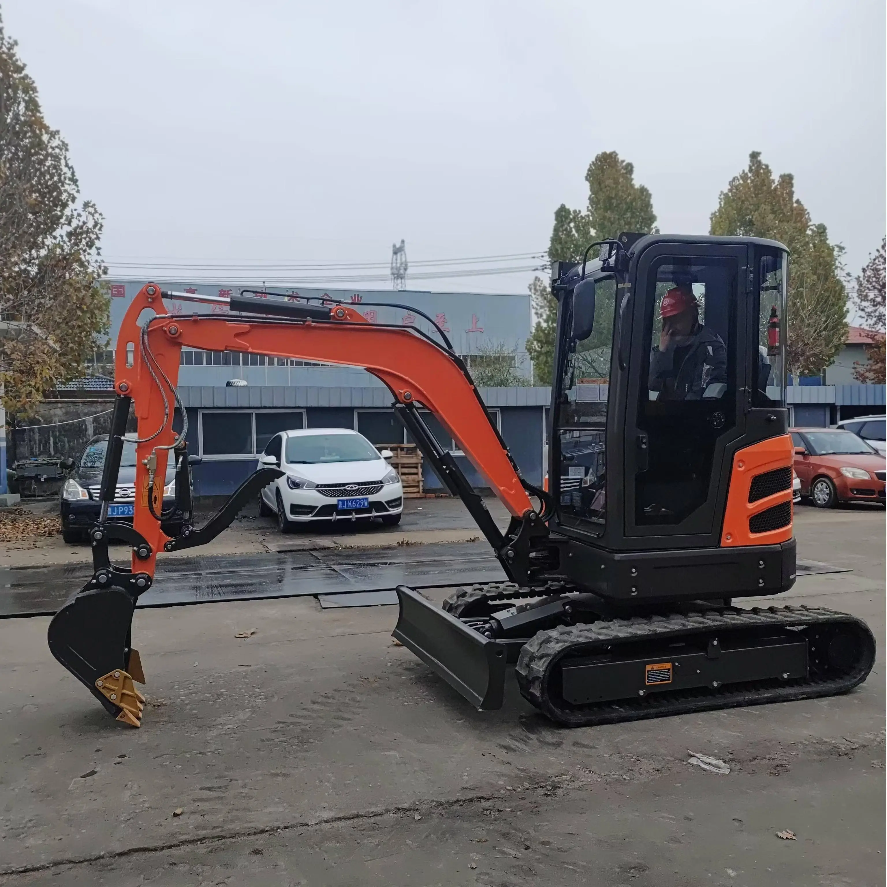 China 3Ton Mini Excavators Kubota Engineering & Construction Excavators Machines Earth Moving Machinery Mini Excavator Price 1