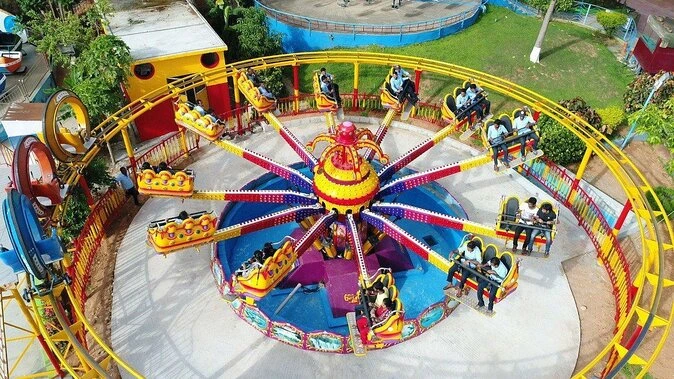 High-Speed Rotation Frequency Jumping Passion Jump Amusement Equipment 1
