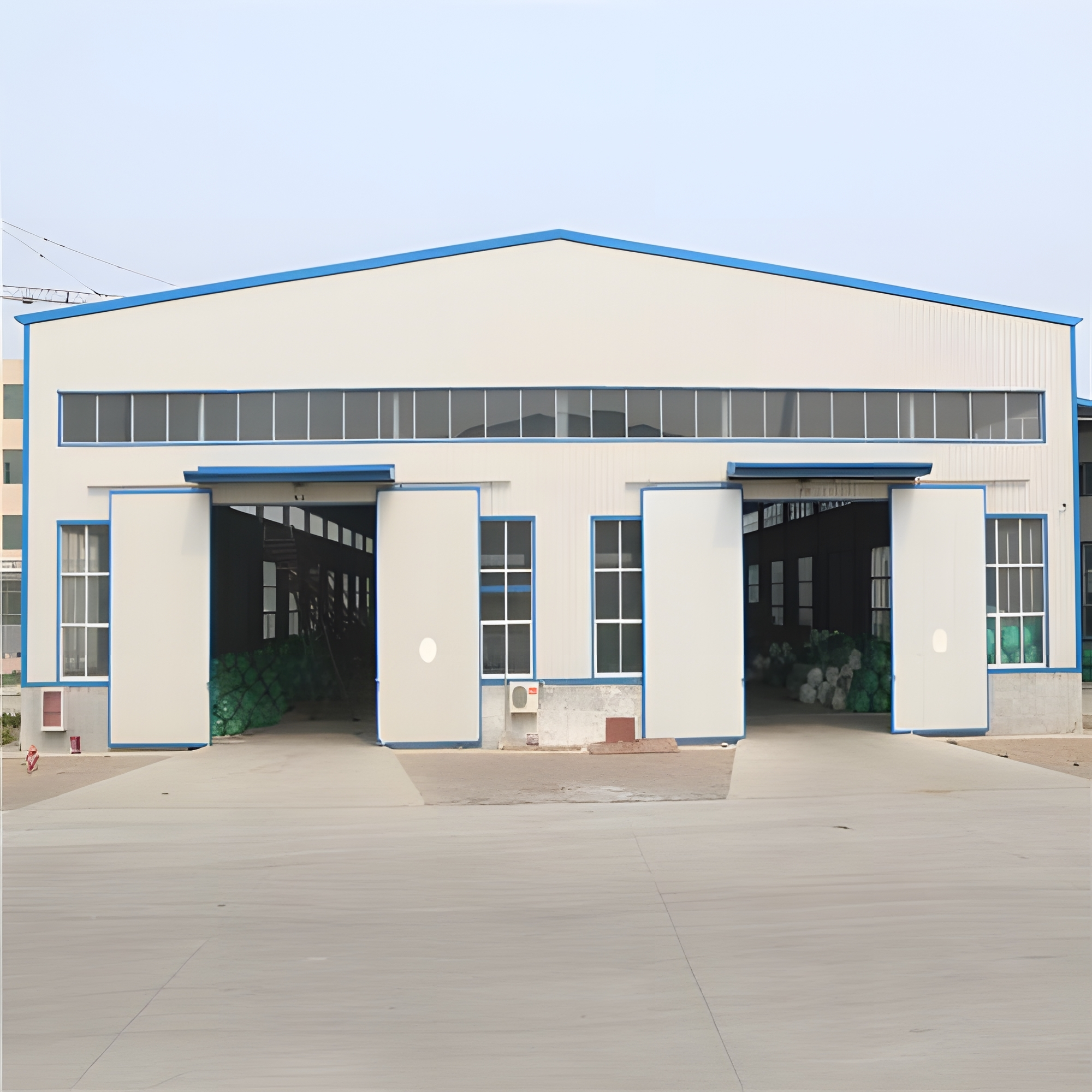 Light Steel Structure China Manufacture Barn Kits Farm Shed Warehouse Workshop Low Cost Prefab Light Steel Building 1