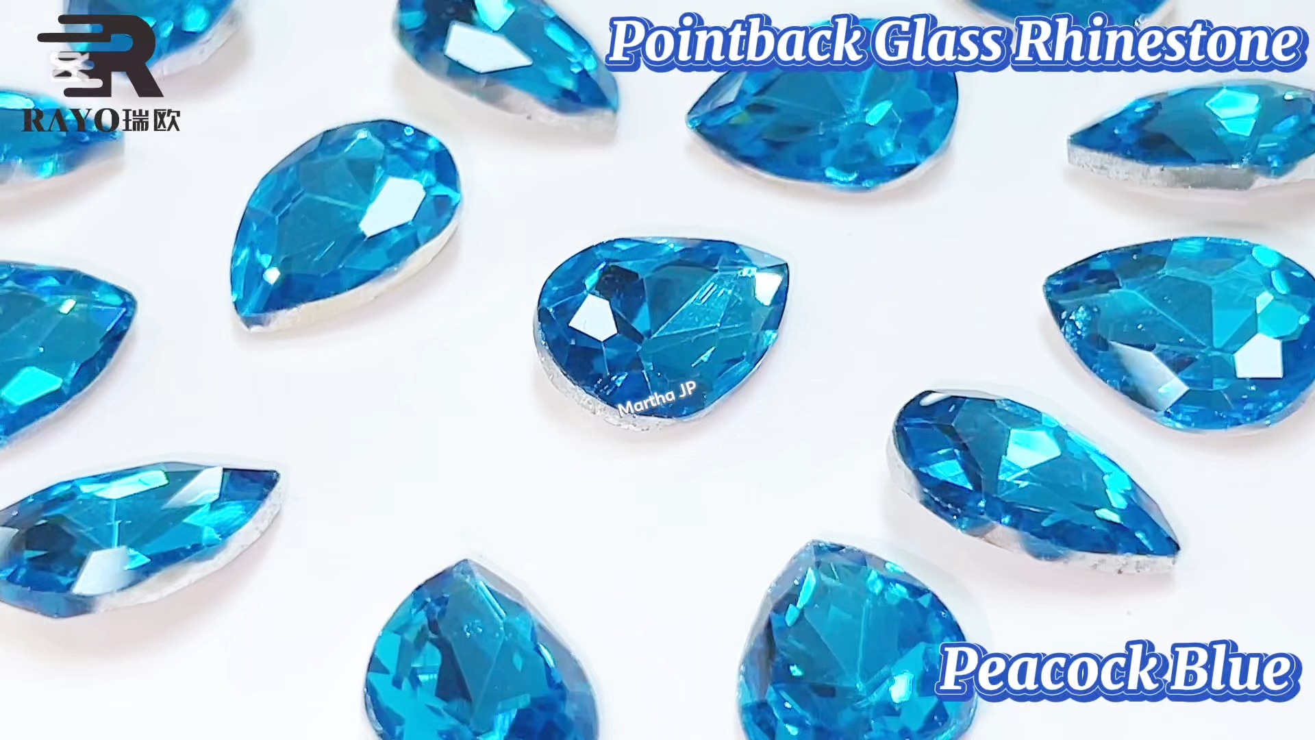 Pointback Peacock Blue