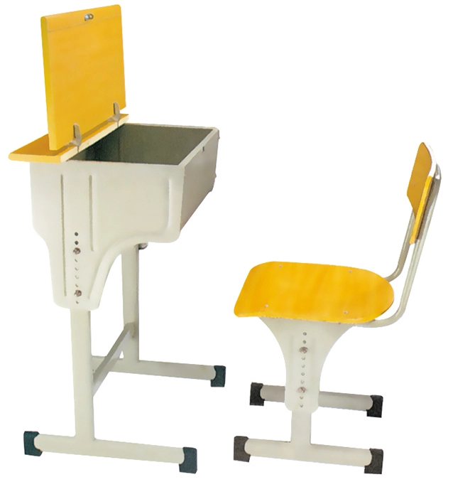 Ensemble de table d'étude de bureau et d'étude de chaises d'étudiants multi-fonctionnaires de meubles scolaires 1