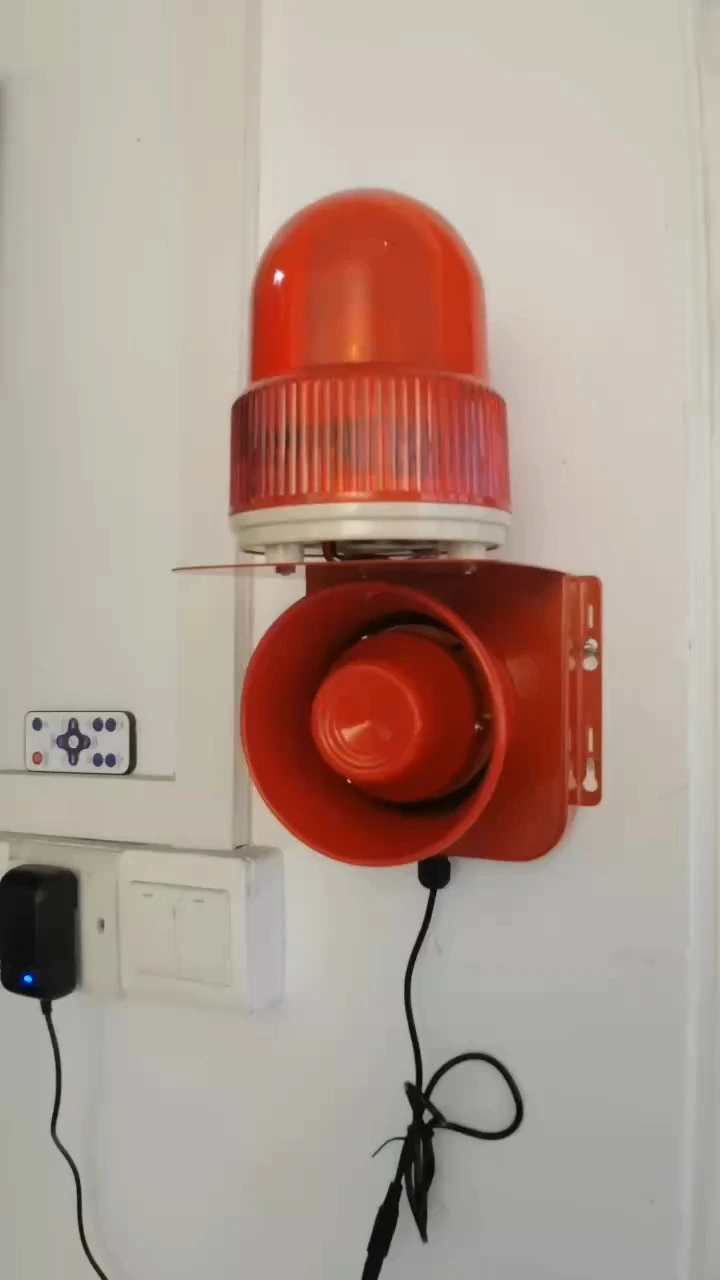 Siren Sound Alarm Beacon with LED Lighting 1