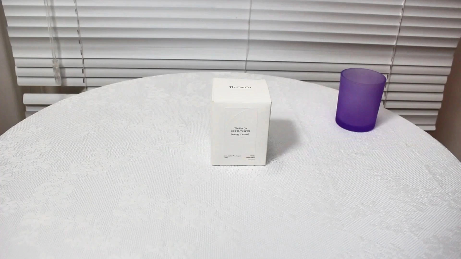 CF Matte White Tuck Top Candle Packaging Box with Paper Insert 1