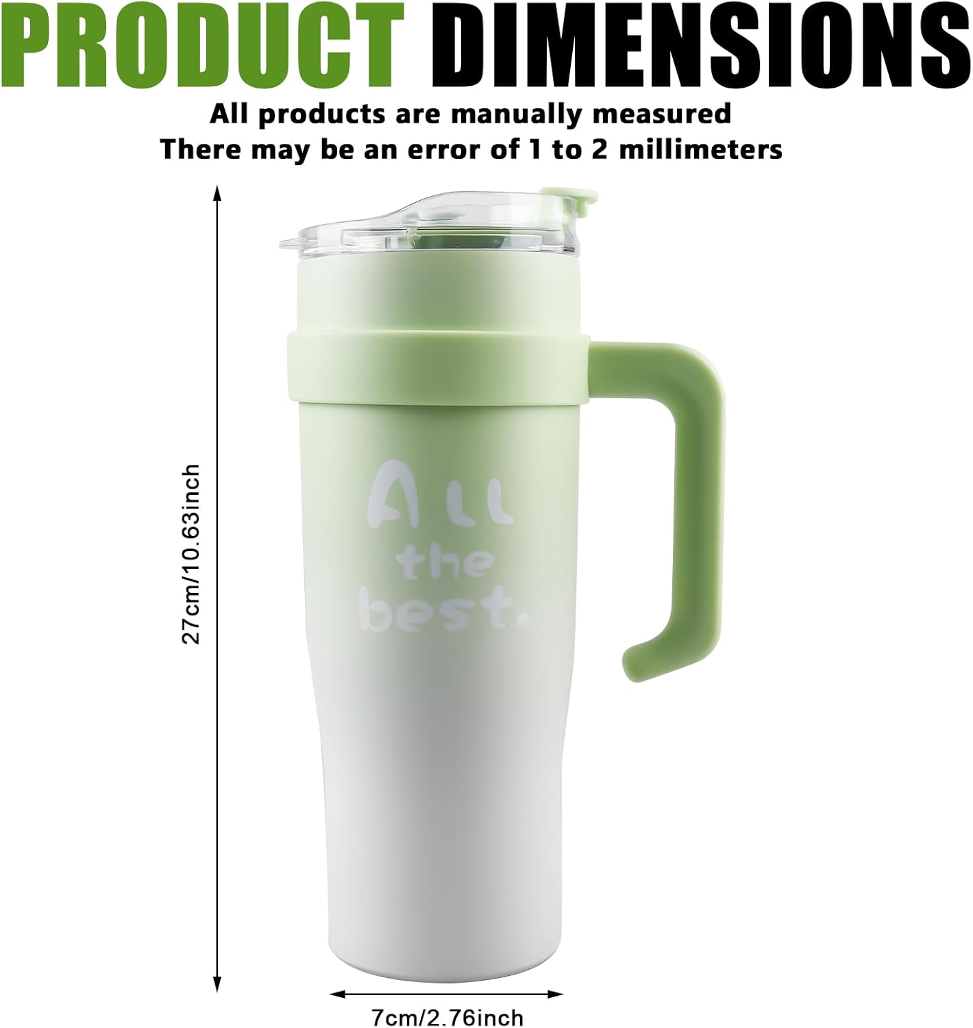 Neues Design Doppelwände Edelstahlwasserflasche einfache Verlaufsfarbe mit Stroh für das Camping 2