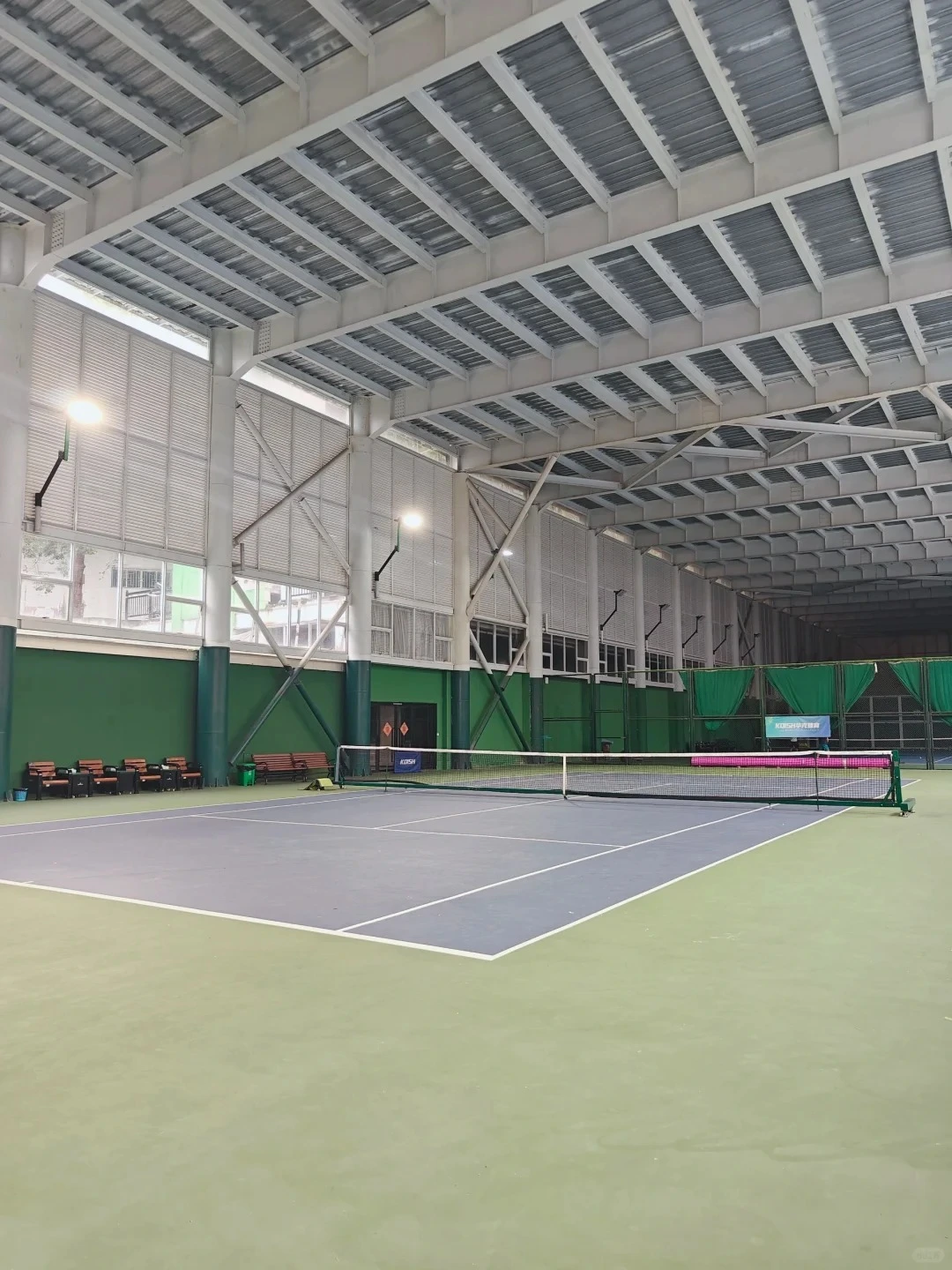 Steel Structure  Professional Competition Tennis Court 1