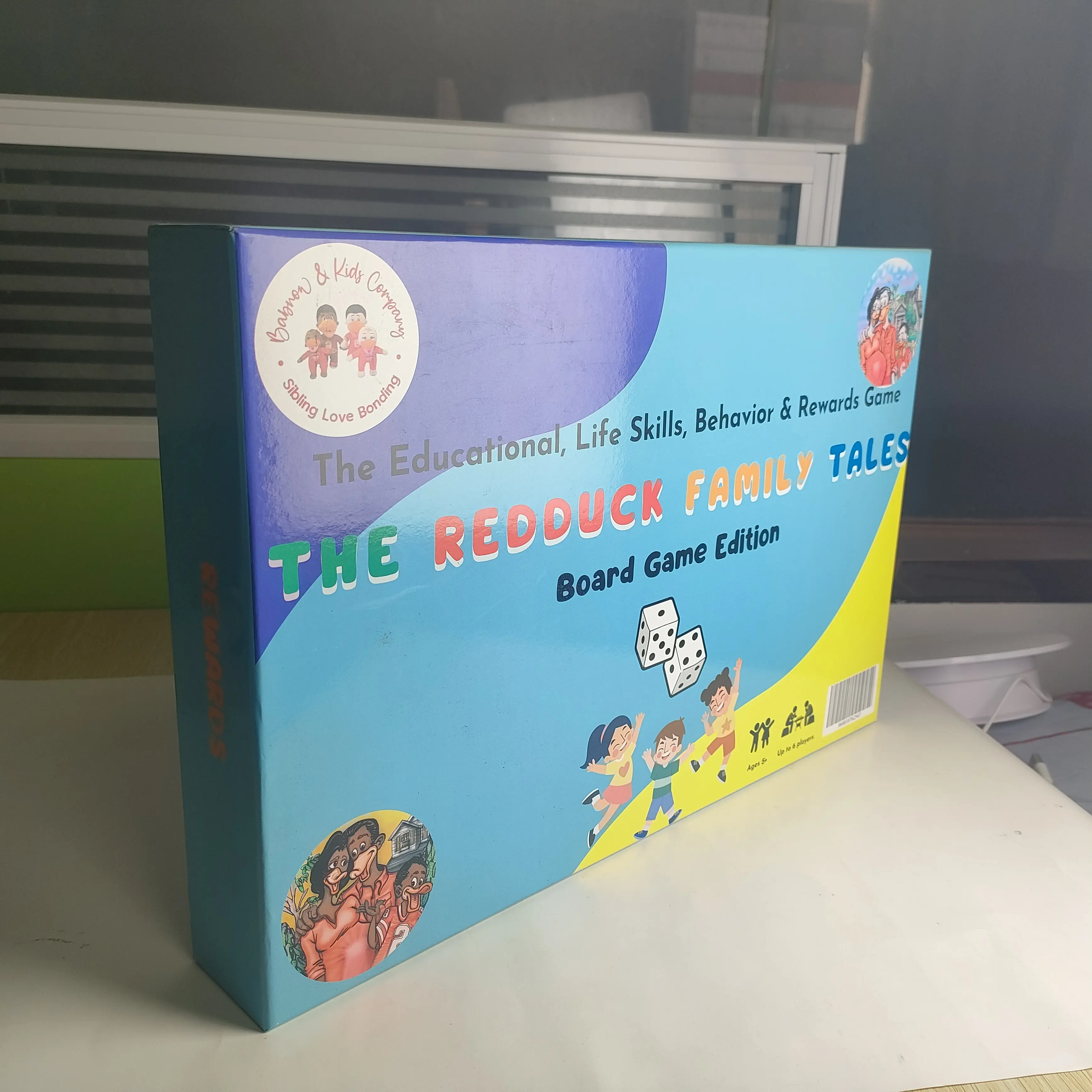 El juego de mesa de Redduck Family Tales - Educational Fun para todos 1