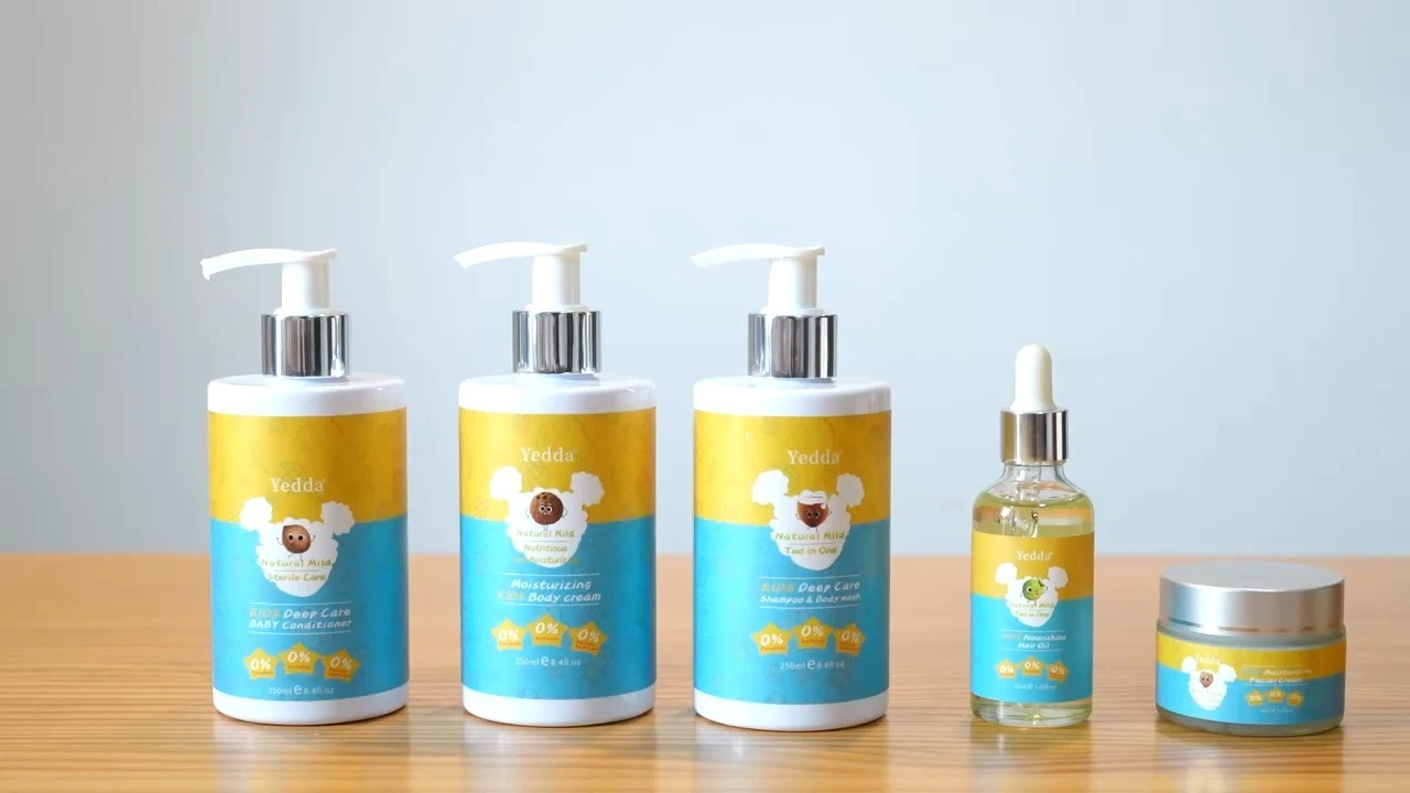 OEM ODM Coconut Milk Kids Baby 2 in 1 Shampoo & Body Wash More Than 6 Months 1