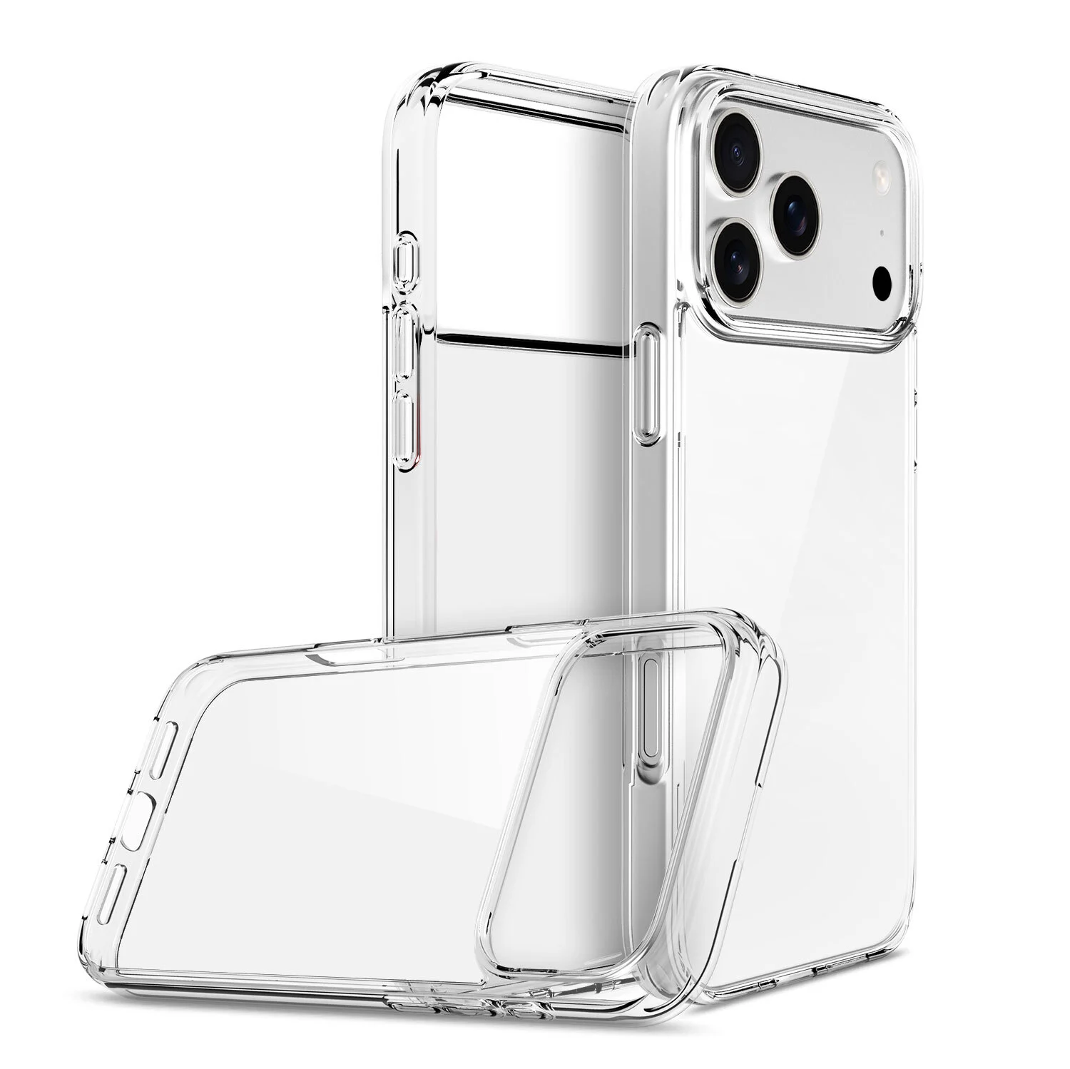 Clear iPhone 17 Case Anti Yellow TPU PC Anti scratch Cover 1