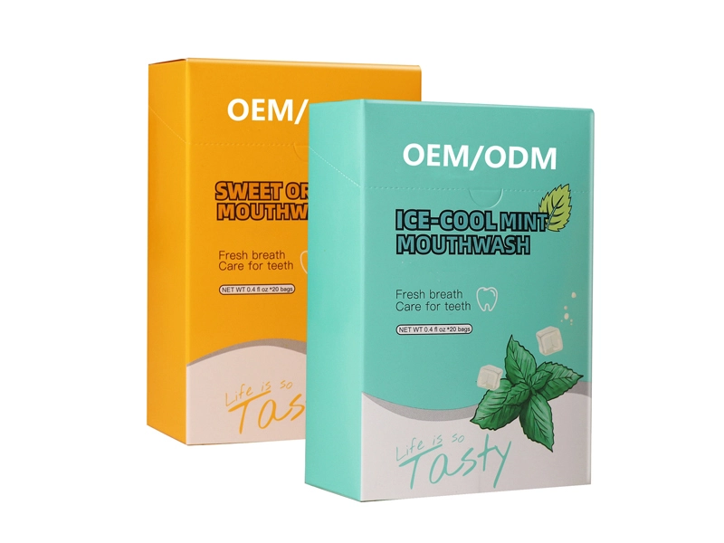 Disposable Portable Fresh Breath Mouthwash 1