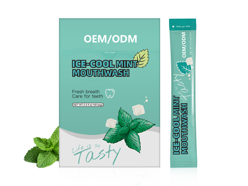Disposable Portable Fresh Breath Mouthwash 2