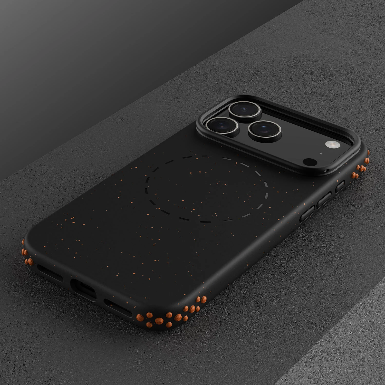 TPE Shock -Probar absorbe la caja del teléfono TPU con el soporte para la serie iPhone 17 1