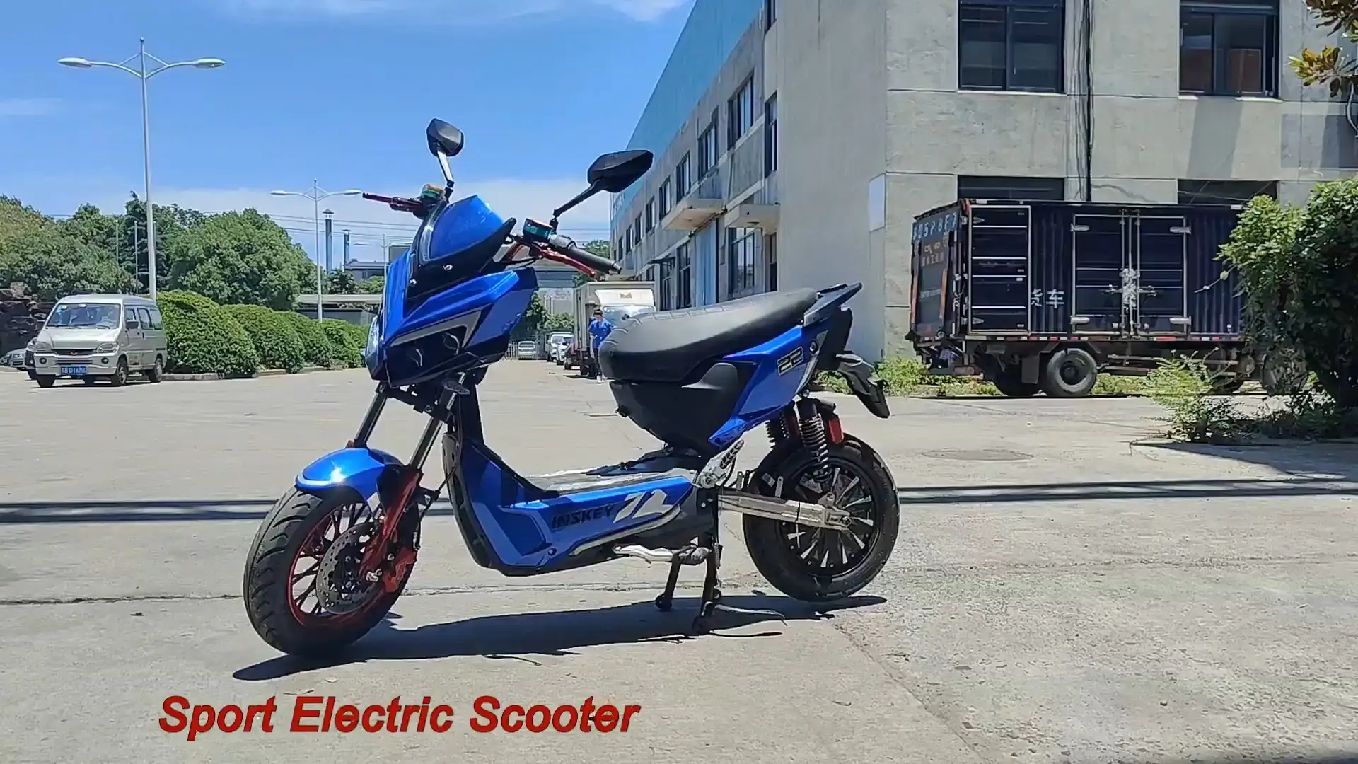 Skuter motorik listrik e skuter dijual dengan baterai graphene atau lithium 1