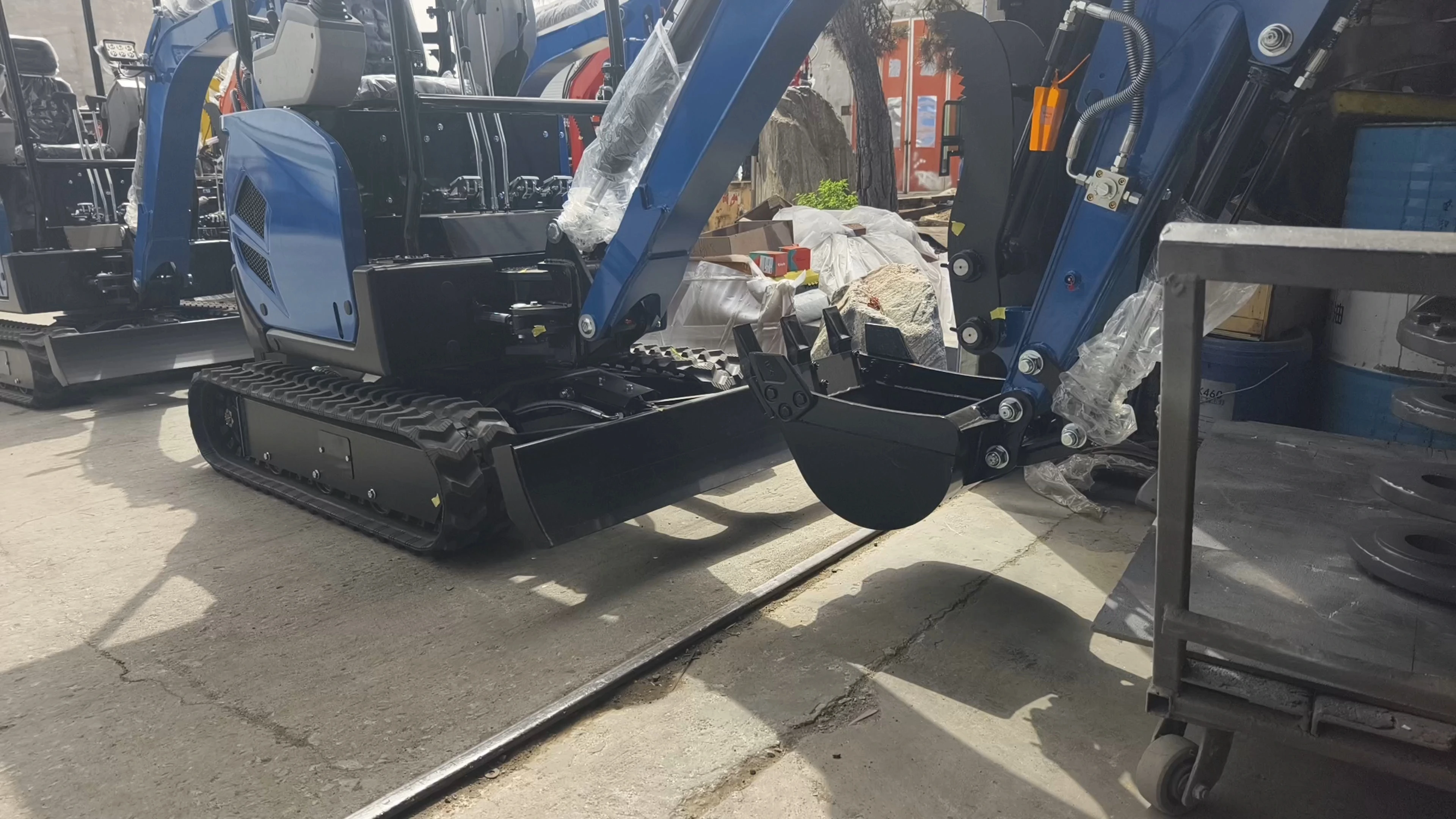 1.8ton Mini Excavators сельскохозяйственный сад раскопатель 1
