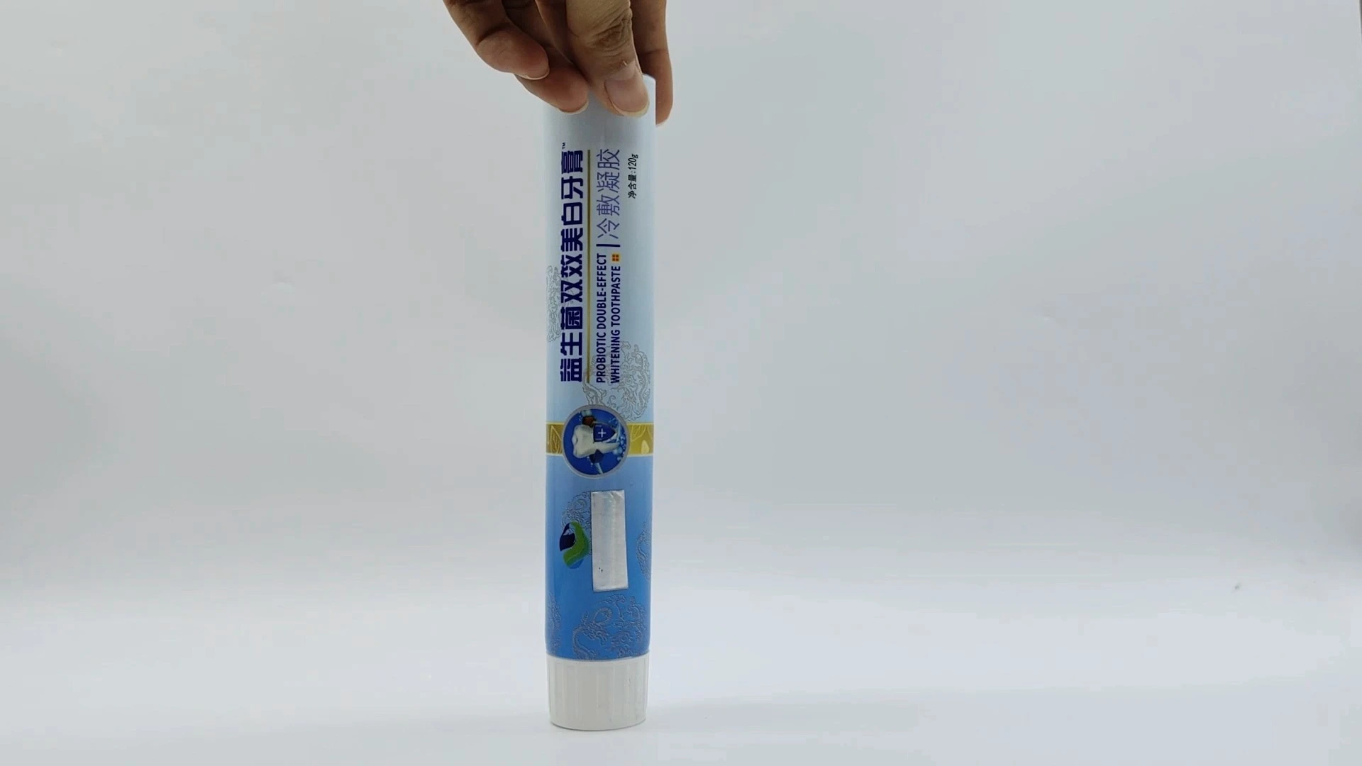 Tubo de pasta de dientes biodegradable y ecológico, limpiador facial, tubo vacío exprimible. 1