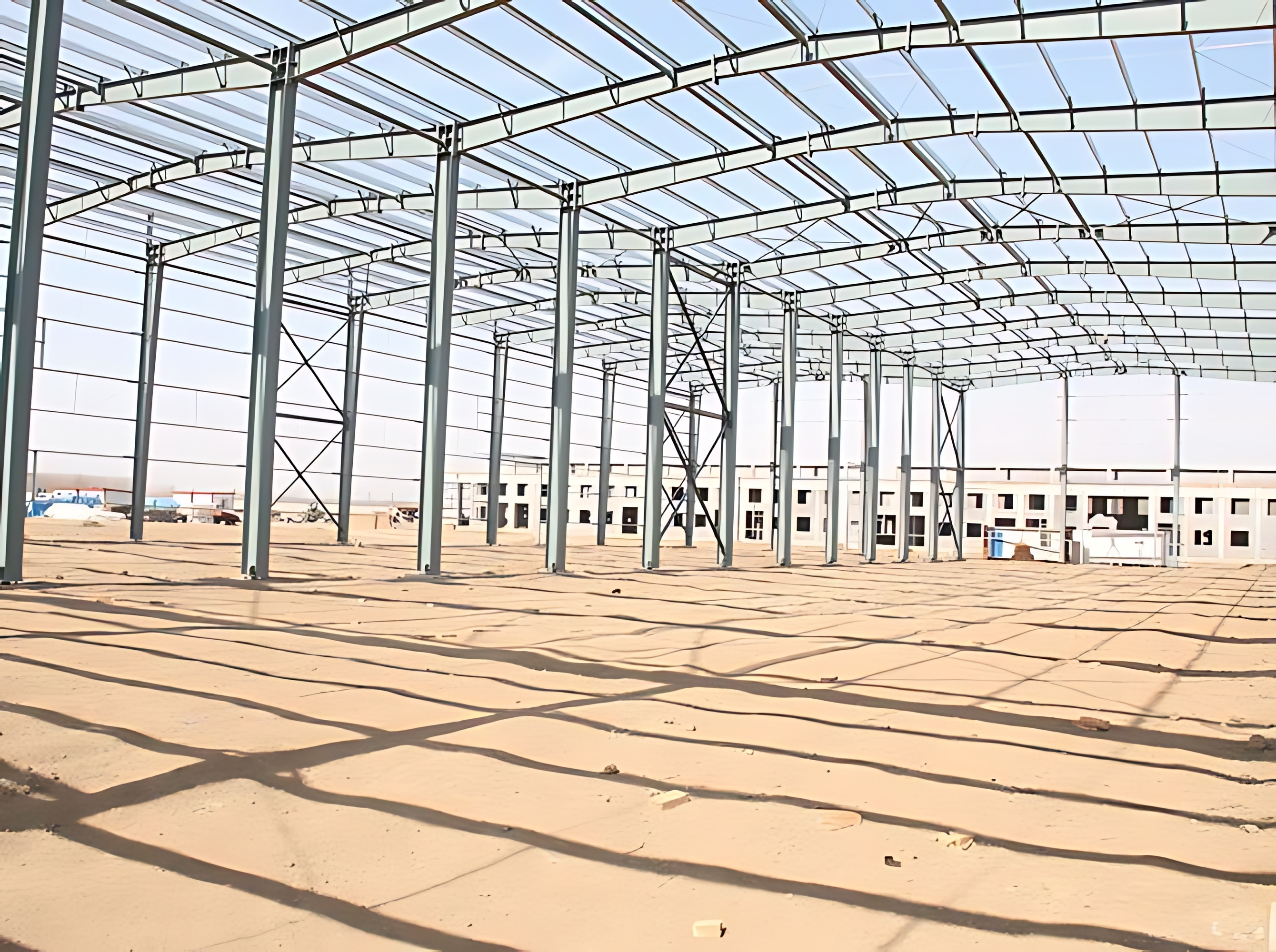 Steel Structures Prefabricated Workshop Metal Warehouse Prefab Building Steel Structure Building 1