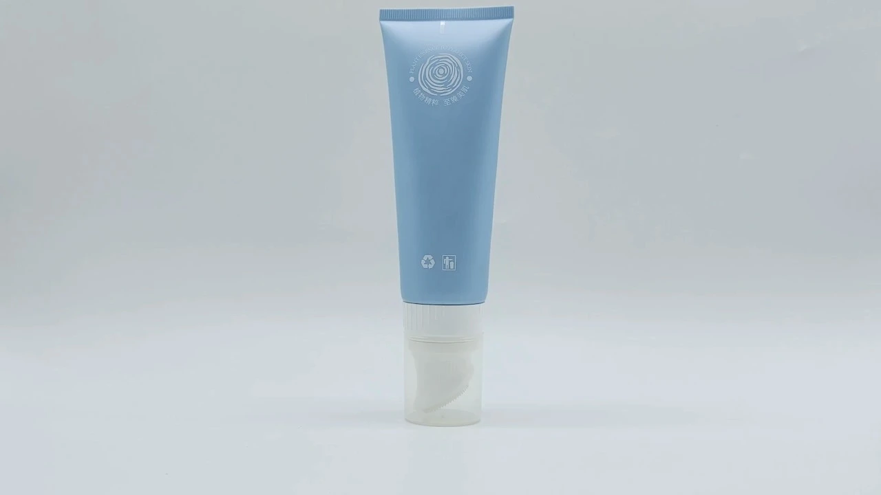 Loción protectora personal para la piel, crema BB, protector solar, tubo de moda de lujo, paquete OEM ovalado de 75 ml, 100 ml y 120 ml 1