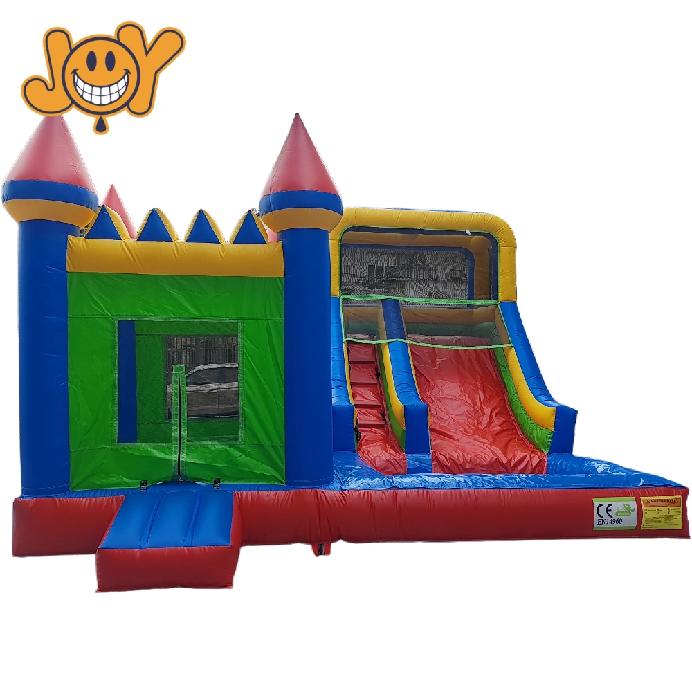 Joy gonflable combo 6x3m water tobs et 3x3 rebond house 1