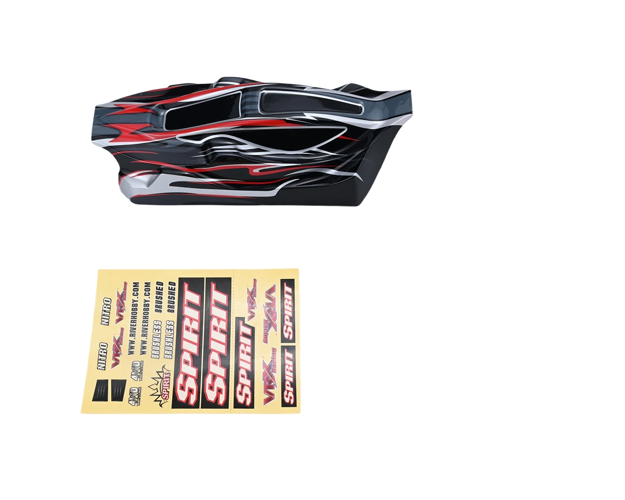 VRX PVC RC -Karosserieschale für 1/10 Skala RC Car # r0072 1