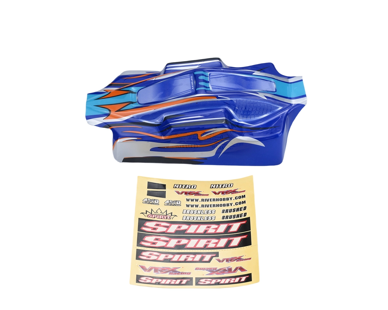 VRX PVC RC CARRO DE CARRO DE CAR PARA 1/10 CAR RC CAR # R0080 1