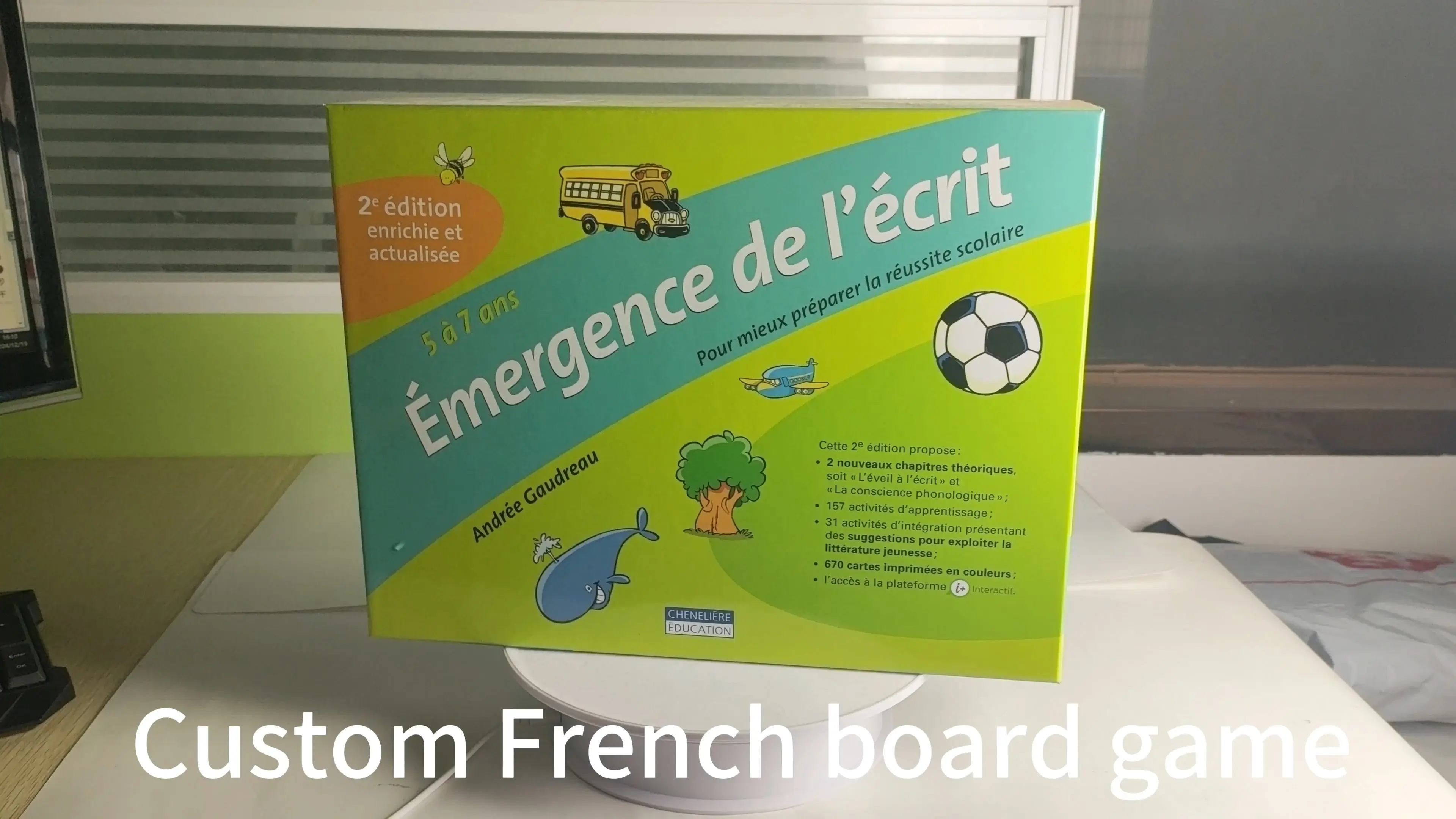 EMERGENCIA DE L'ÉCRIT - Juego de cartas educativas para niños de 5 a 7 años 1