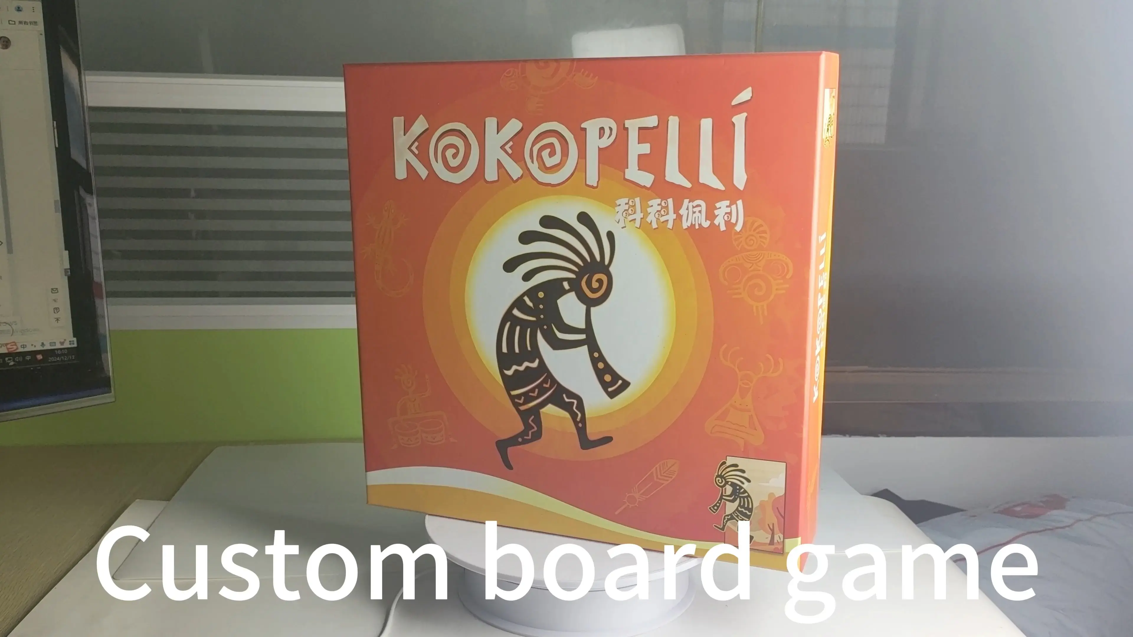 Juego de mesa de Kokopelli - Aventura de estrategia cultural inmersiva 1