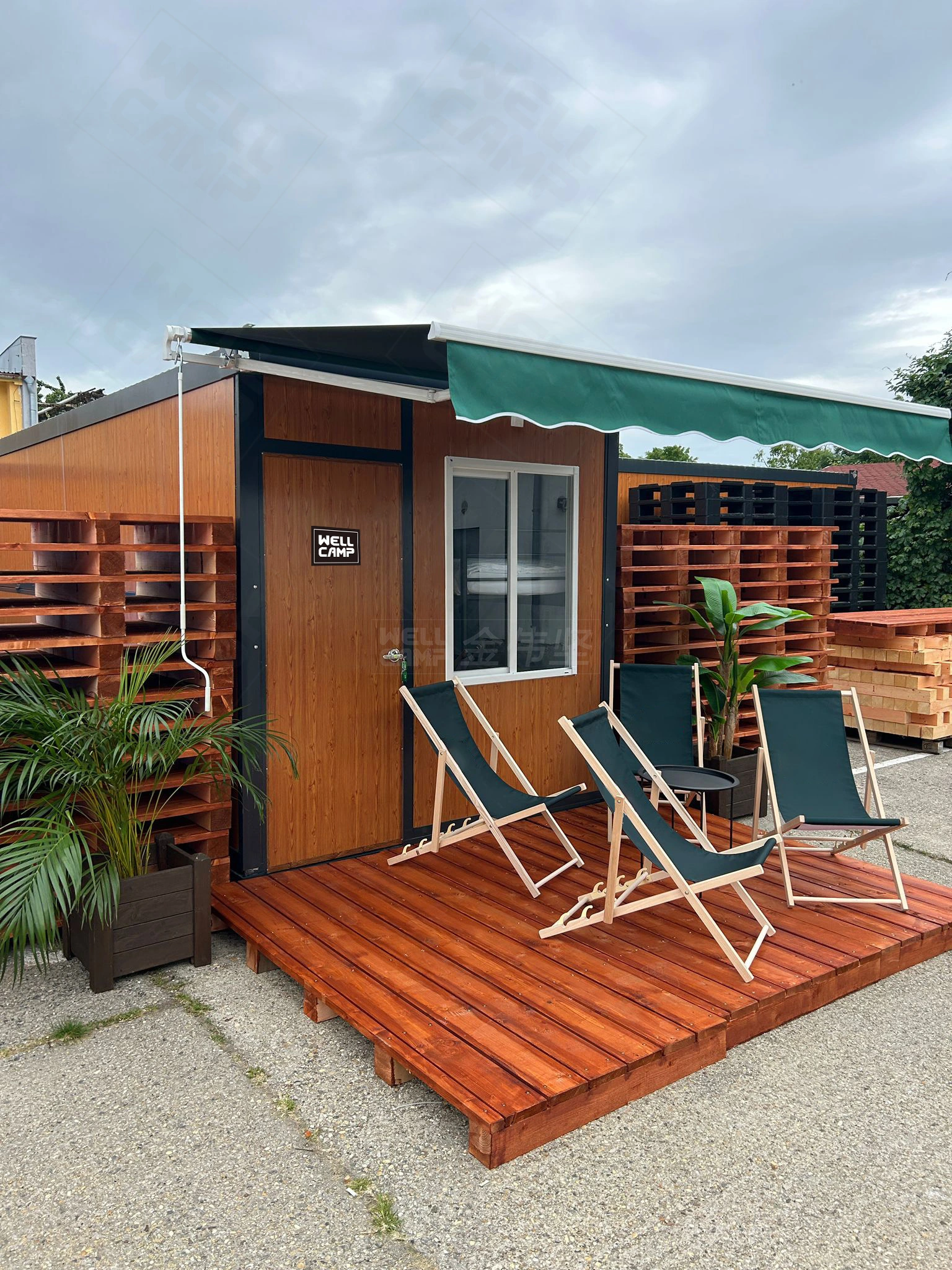 La maison de conteneurs pliante rencontre le festival de musique: la solution portable ultime pour les espaces d'événements! 1