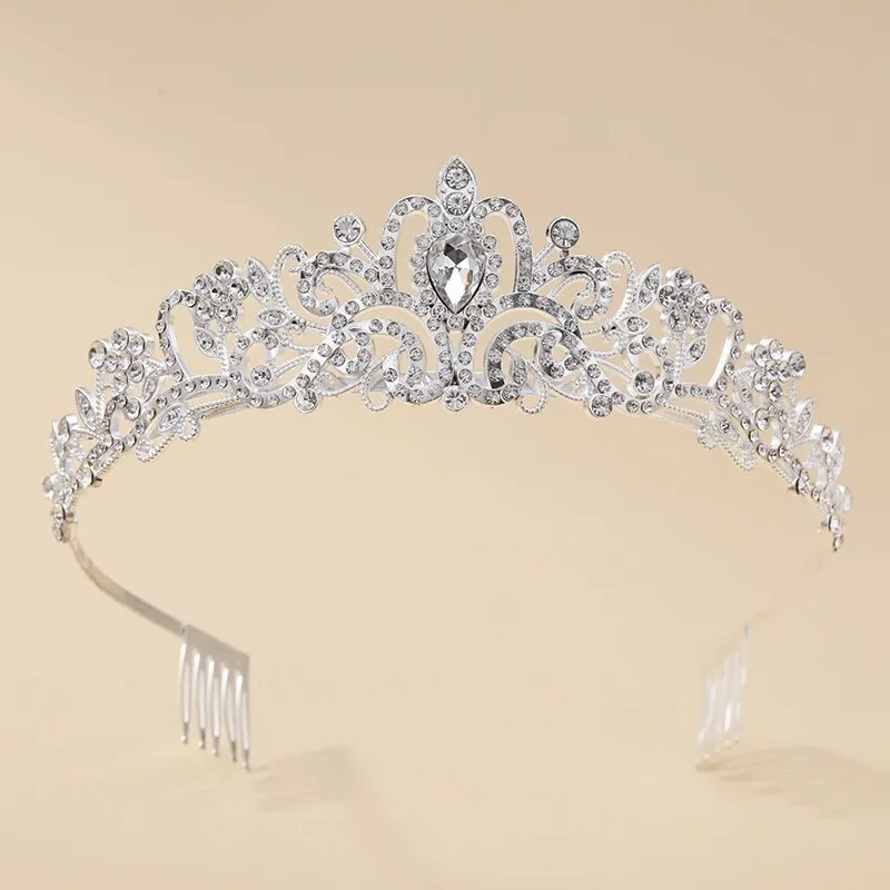 Magic Lights Gorgeous Bride's Crown Dress for Wedding Ceremony Party Decorations Photo Photo Phole 1