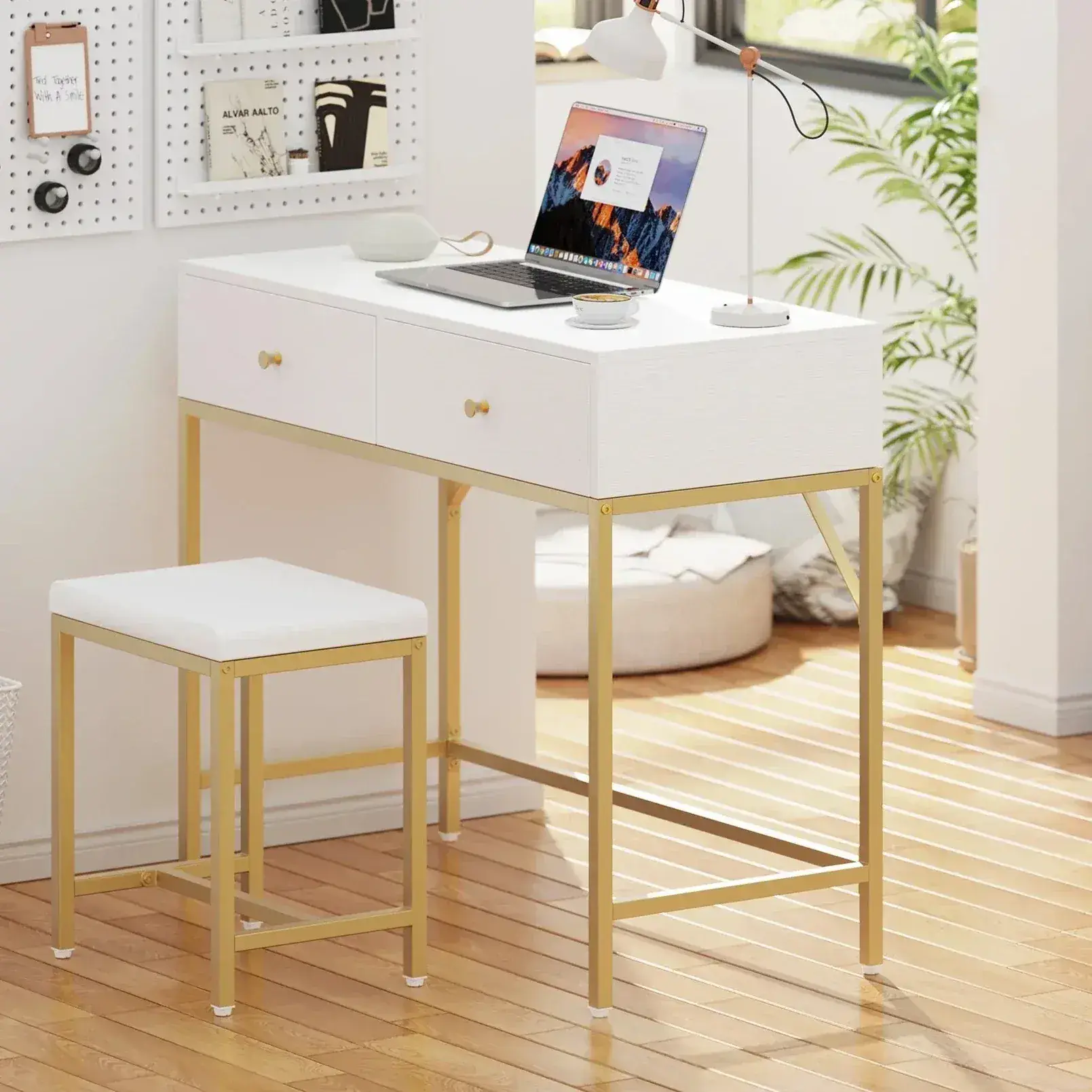 Yifan Furniture Metal Vanity Table with Good Price 4