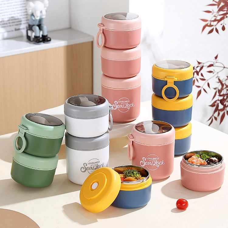 HongXing Plastic Bento Lunch Box Sale, 304 Stainless Steel Large Capacity Insulated Breakfast Cup 1