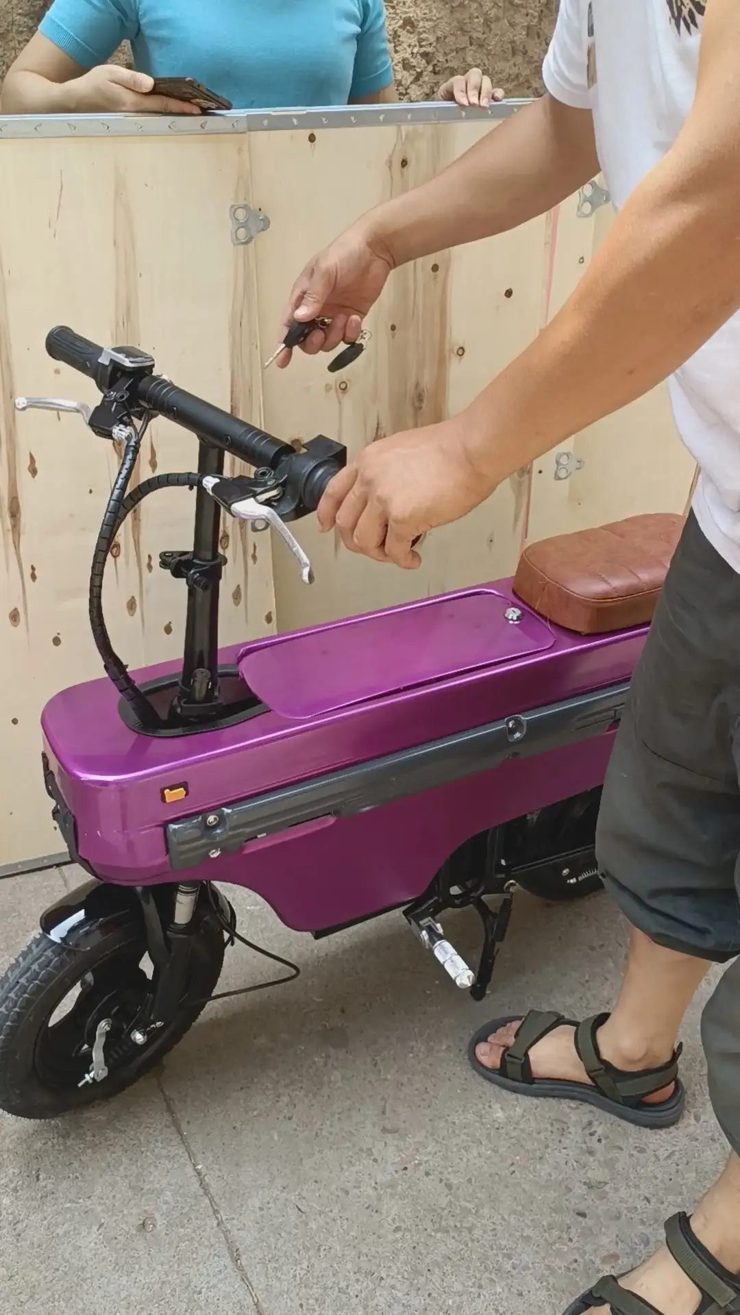 Scooter Electric-Honda Moto Compo 1