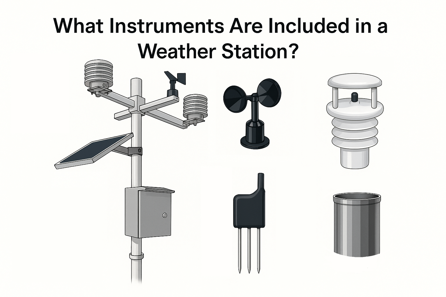 What Instruments Are Included in a Weather Station? 1