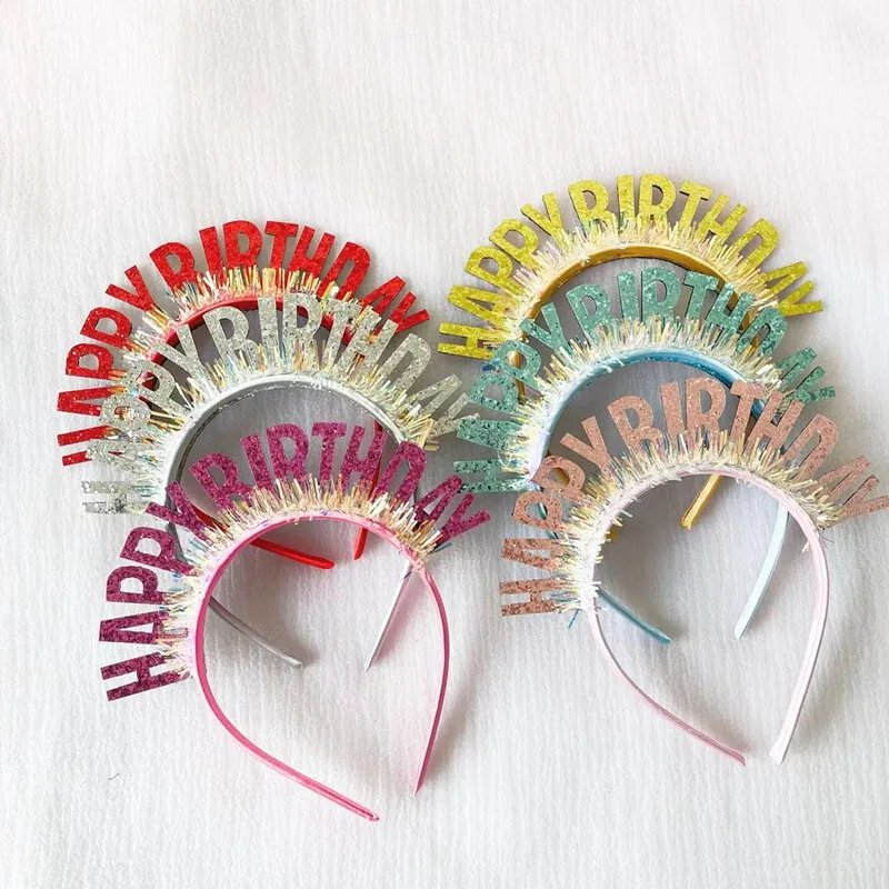 Diadema de fiesta de cumpleaños de Lights Magic Lights para niños Decoración de la fiesta de cumpleaños para adultos Propiedades 1