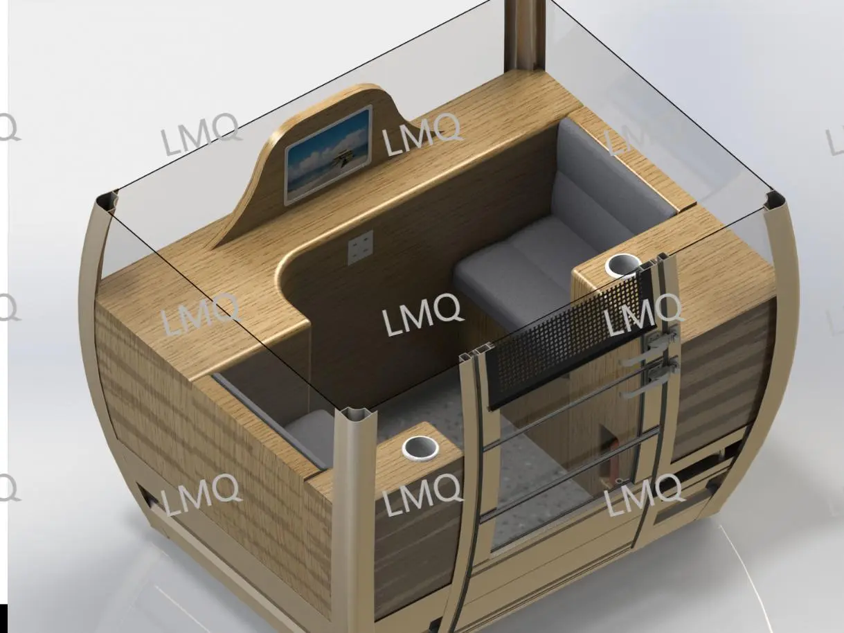 La cabine VIP exclusive à 4 personnes de Limeiqi est plus confortable, plus luxueuse et plus professionnelle | LMQ | Limeiqi 1