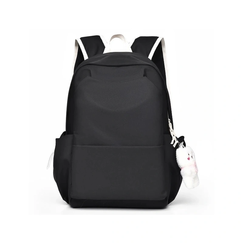 Minimalist Solid-color Oxford Fabric Laptop Backpack, Large-capacity Waterproof and Durable Schoolbag 1