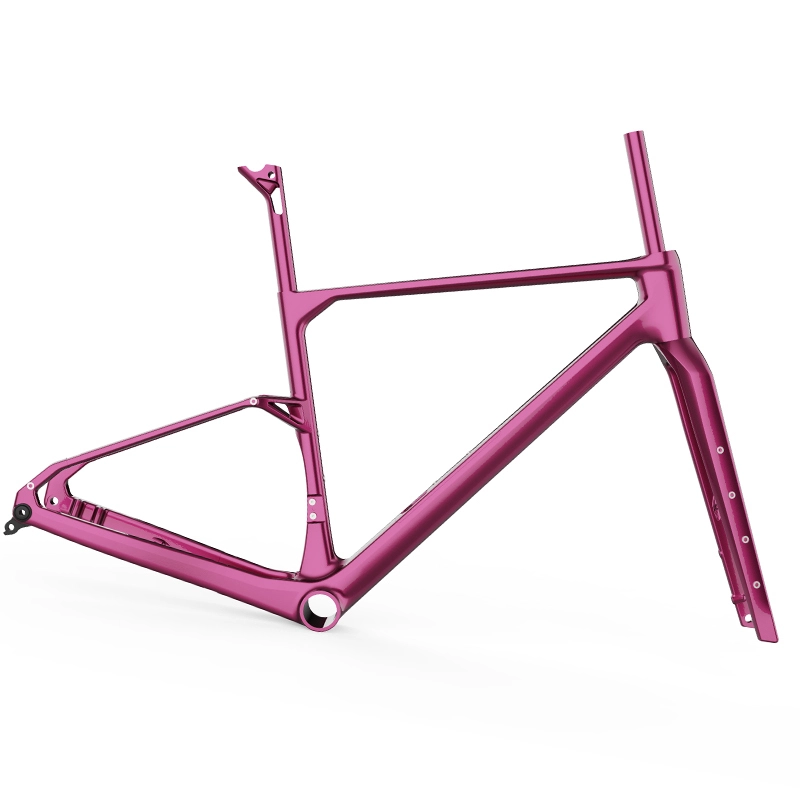 2026 New AERO Downtube Drawer Gravel Bike Frame FM316 1