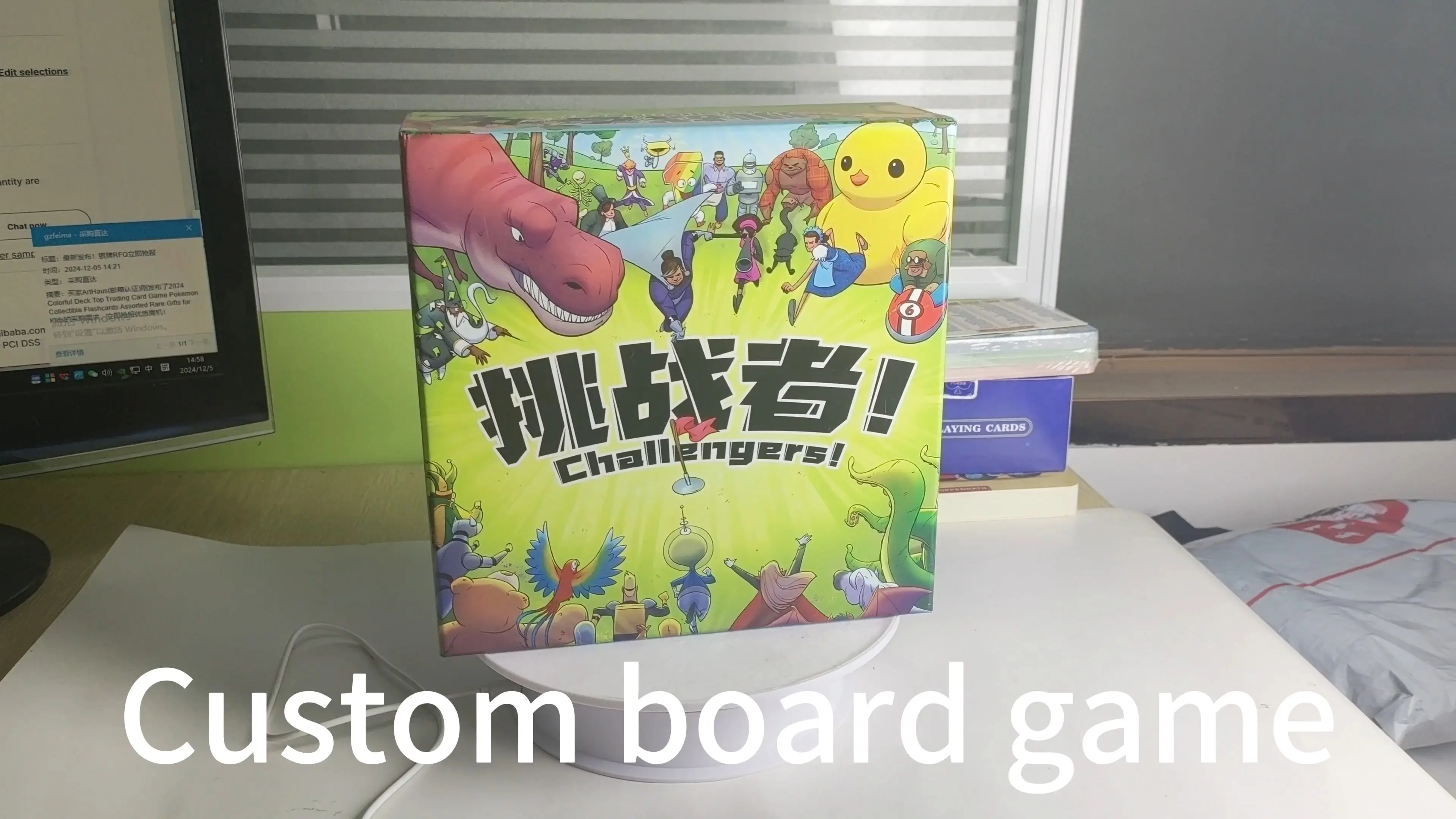 ¡Challengers! Juego de mesa de estrategia multijugador: diversión competitiva para grupos 1