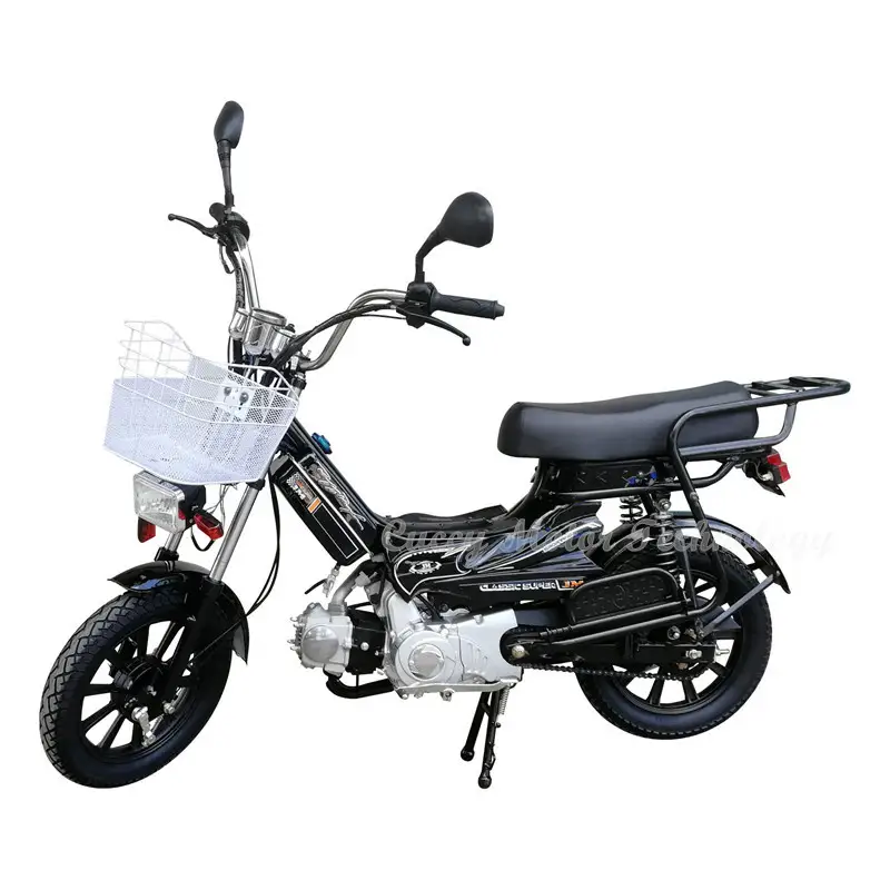 Gaz moped velosiped 79cc 49cc mini mototsikl bilan kattalar uchun 4 ta zarba bilan 49cc mototsikl 1