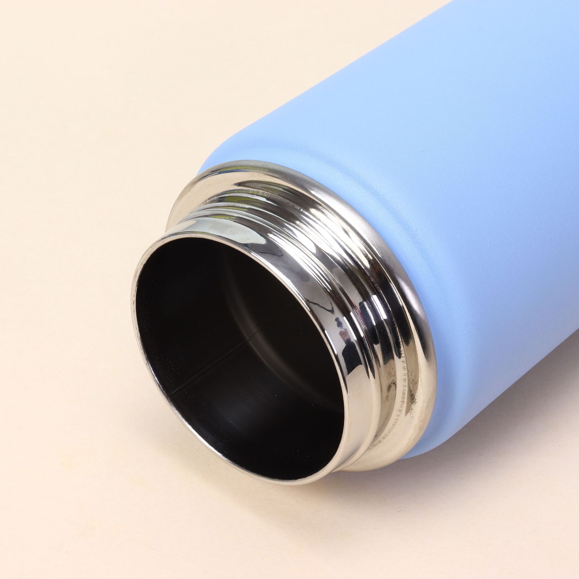 Bouteille à vide en acier inoxydable avec consommation directe & Poignée pour le voyage 4