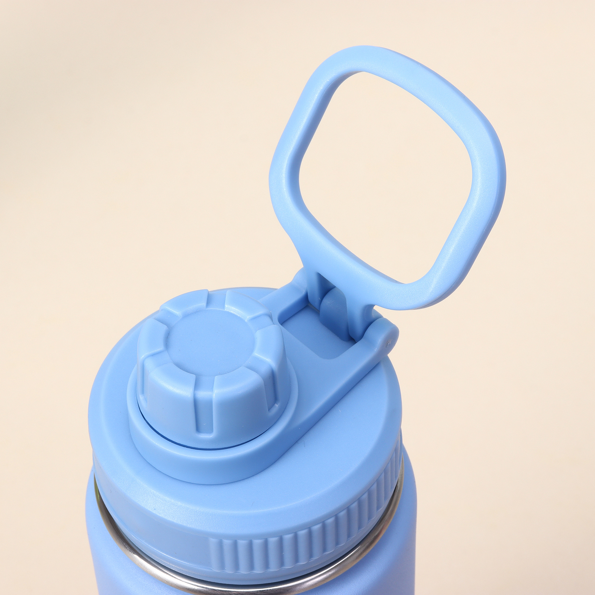 Bouteille à vide en acier inoxydable avec consommation directe & Poignée pour le voyage 6