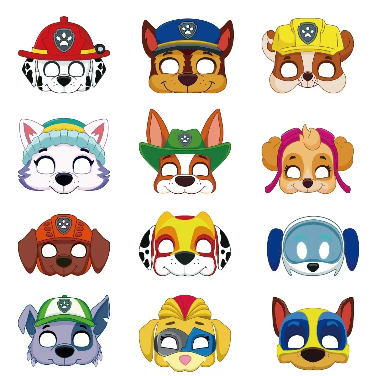 Magic Lights Paw Patrol Eye Masks for Kids Carton Theme Birthday Party Campus party Decorations 1