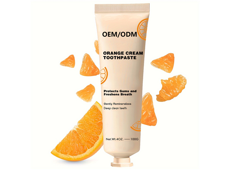 Orange Flavored Nano-Hydroxyapatite Whitening Toothpaste - Private Label Toothpaste 2