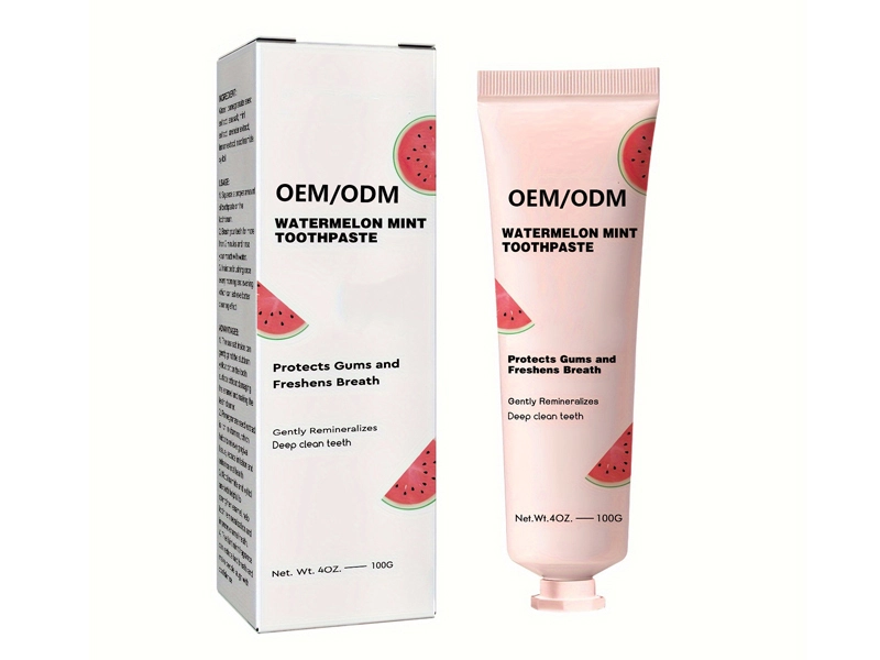Watermelon Mint Whitening Nano Hydroxyapatite Toothpaste 1