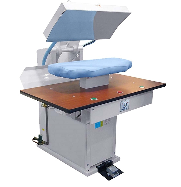 Pneumatic automatic body press for laundry self service shop WJ-124 1