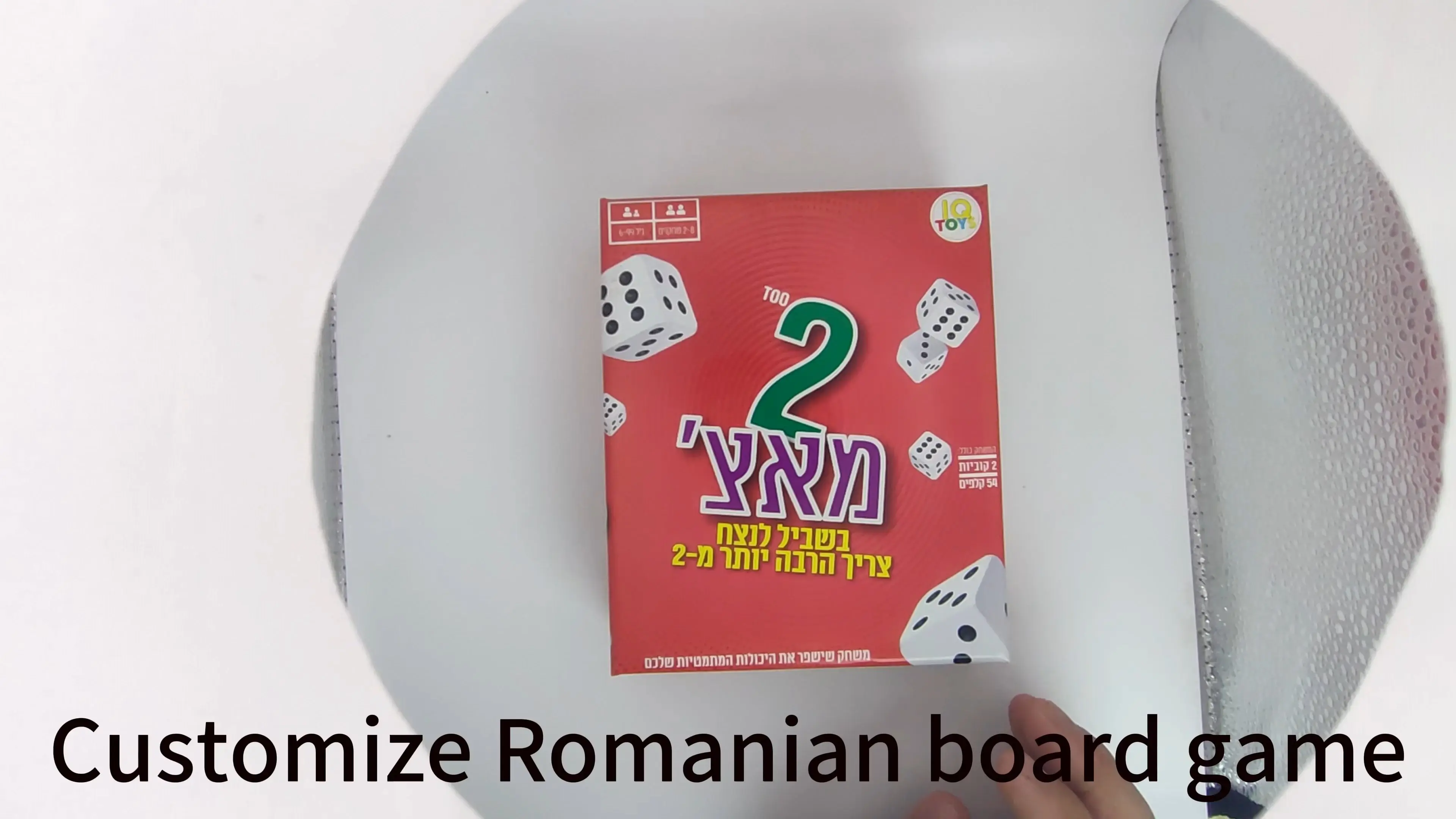 Double Dice Dash: Fast - Tempo Dice & Kartenbrettspiel für Gruppen 1