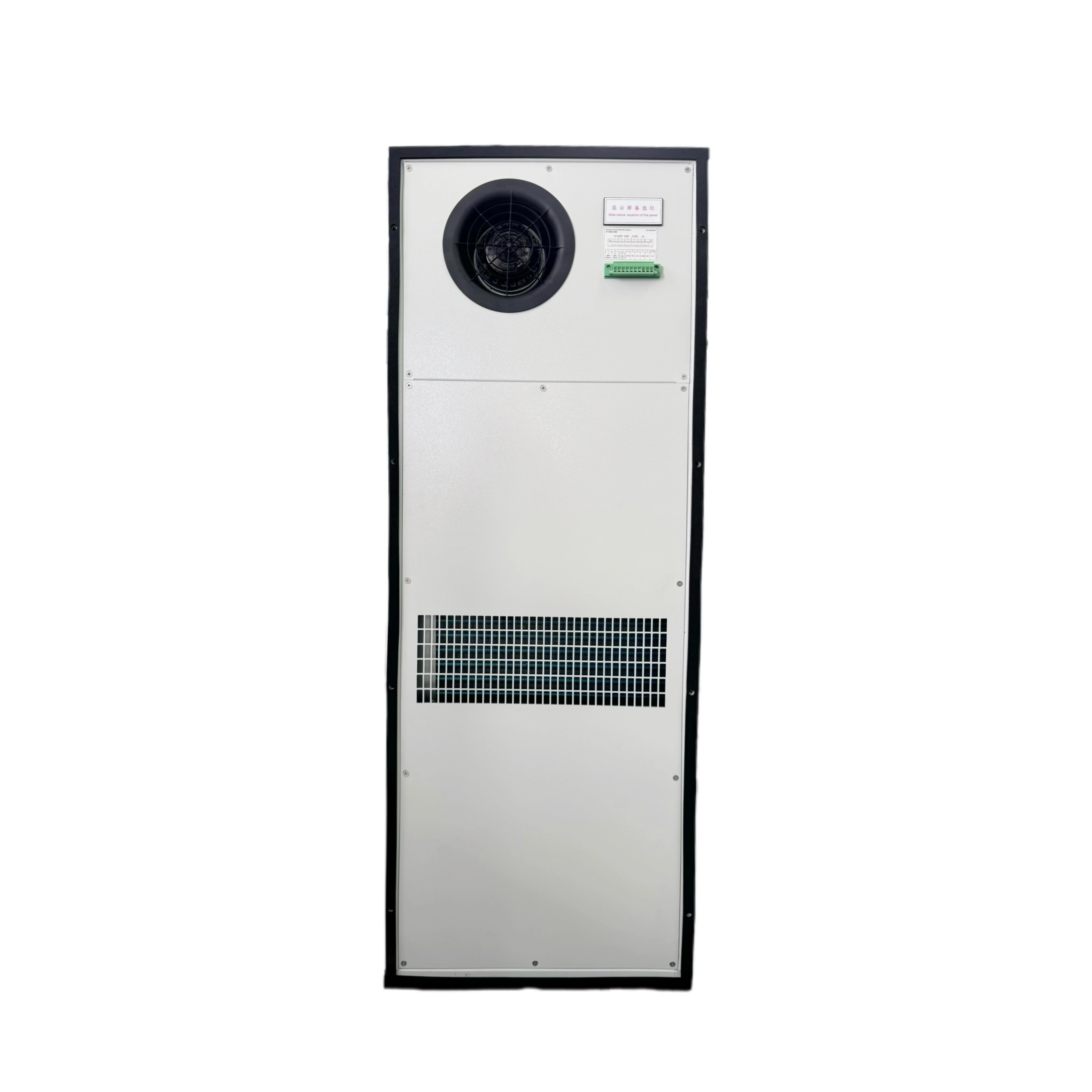 Quick Cabinet Air Conditioner Indoor 230V 2000W  Built in condensed water evaporator Side Mounting 1
