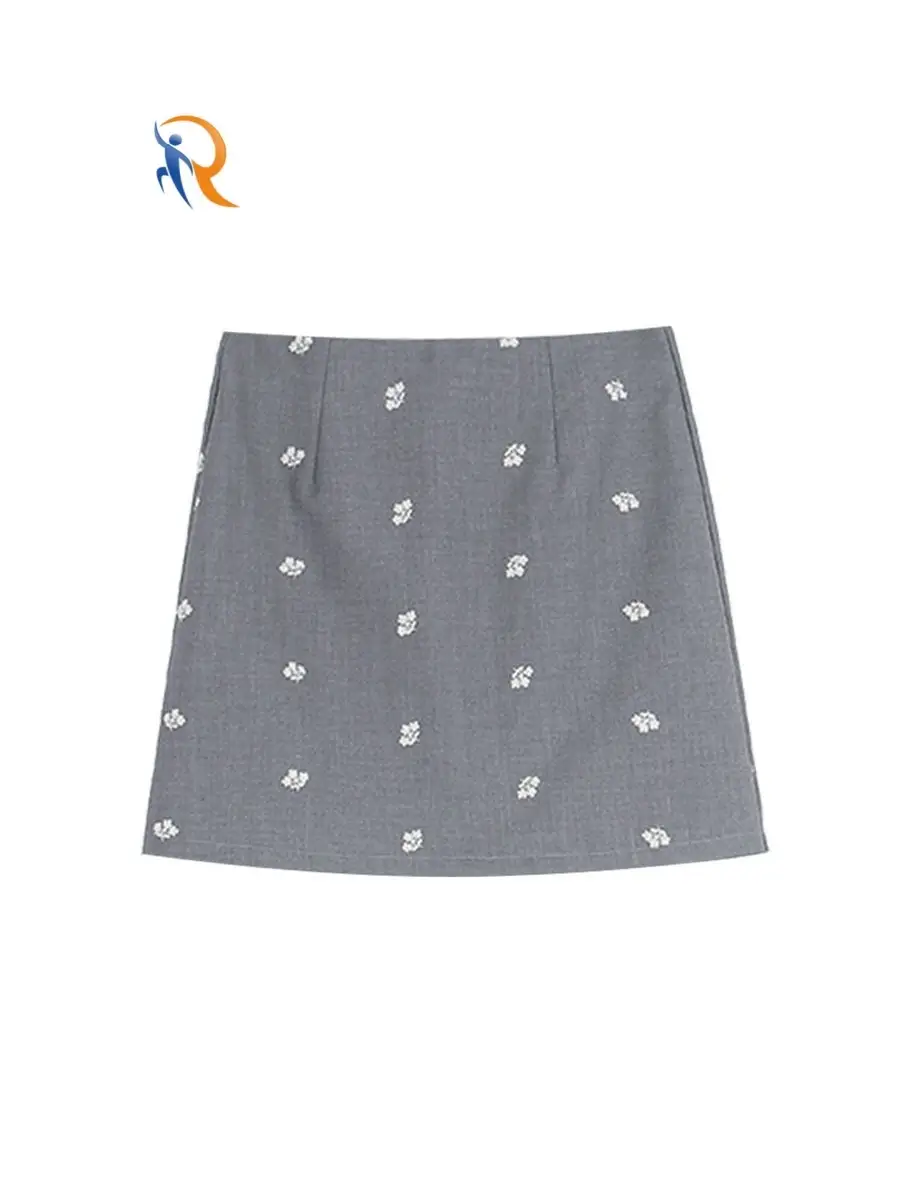 High waist floral skirt 1
