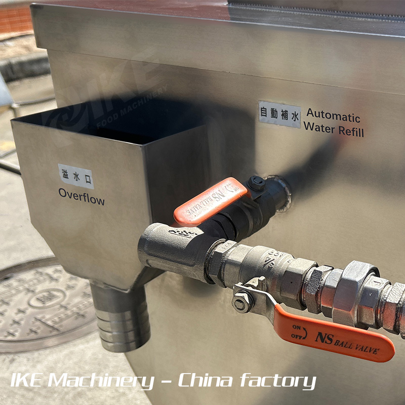 Gewerbliche multifunktionale Obst- und Gemüsewaschmaschine KT-WB100U 2
